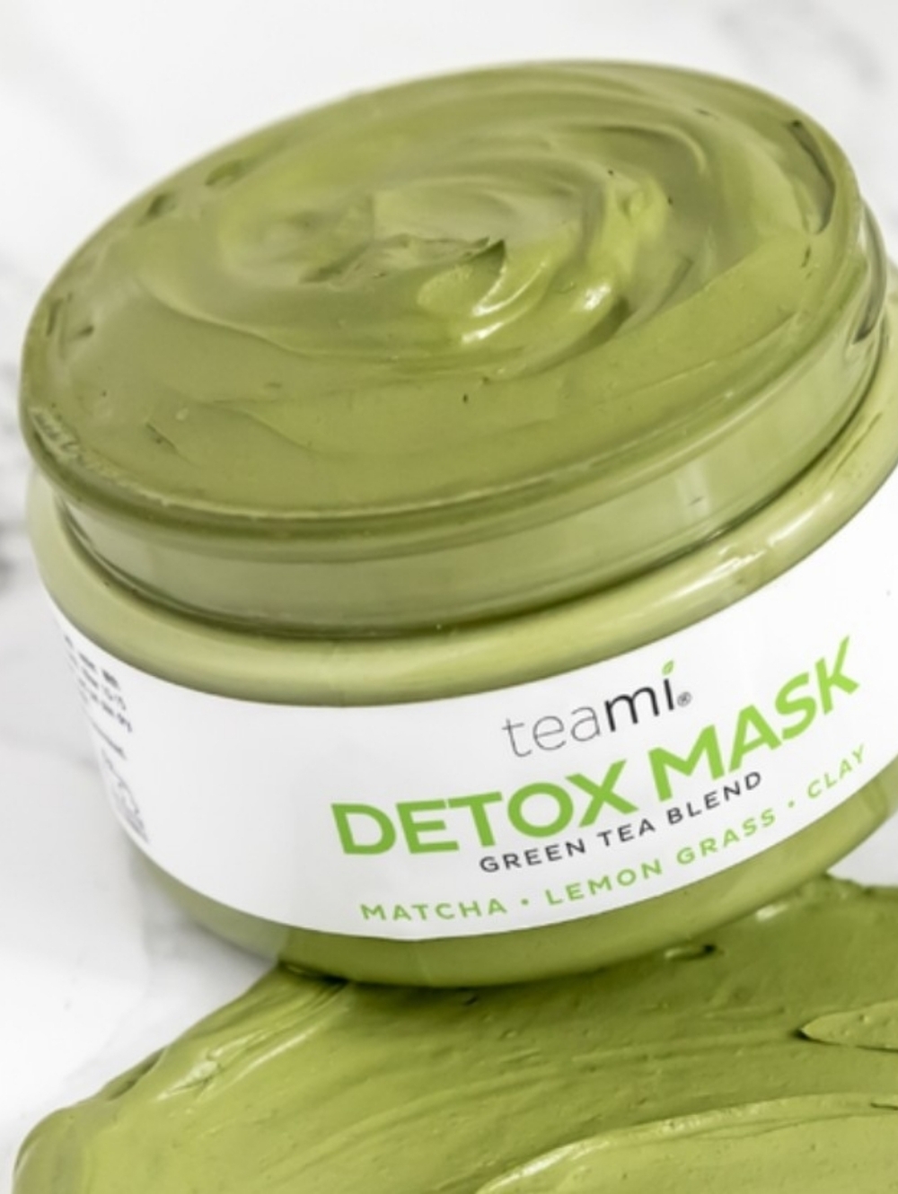 Teami Detox Mask Matcha Green Tea Leamongrass Betonite Clay Vegan